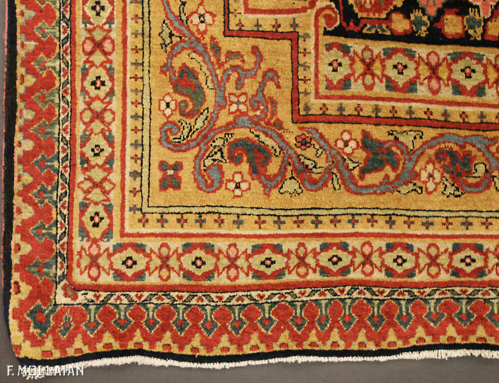 Tapis Persan Antique Bijar (Bidjar) n°:12965590